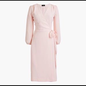 Jcrew wrap dress in 365 crepe